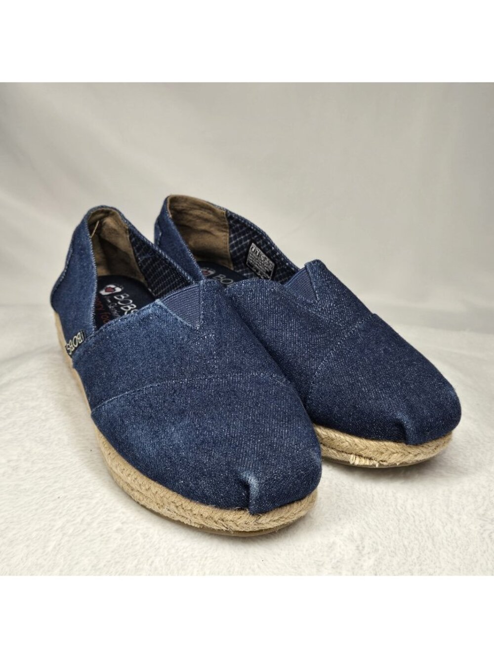 Skechers Women’s Shoes Dark Blue Bobs Highlights - High Jinx Sneakers Size 8